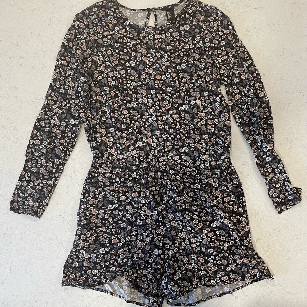 H&M Long Sleeve Romper